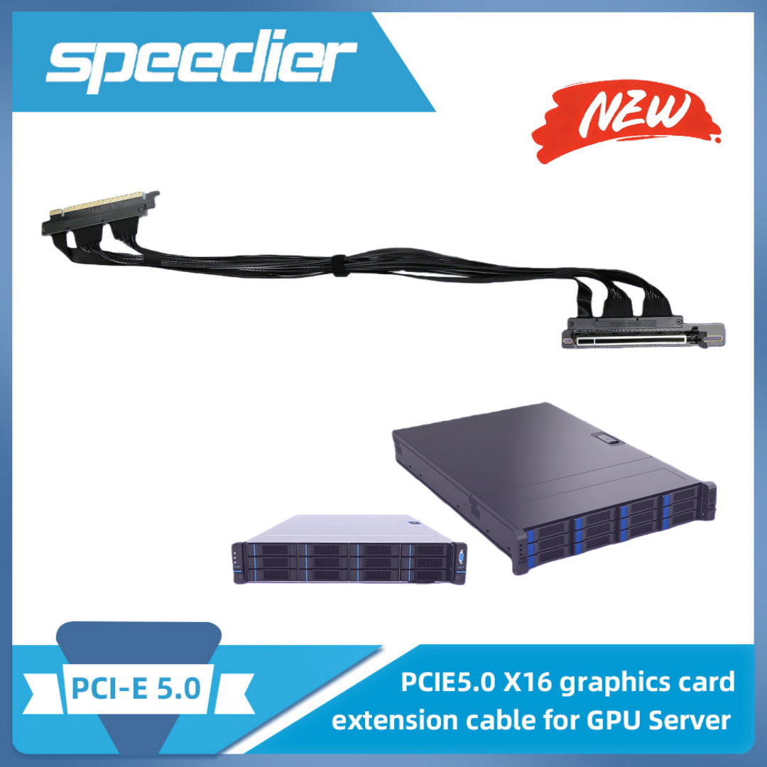 Pcie 5.0 Gpu Riser Cable - Cabo de Extensão para Placa Gráfica